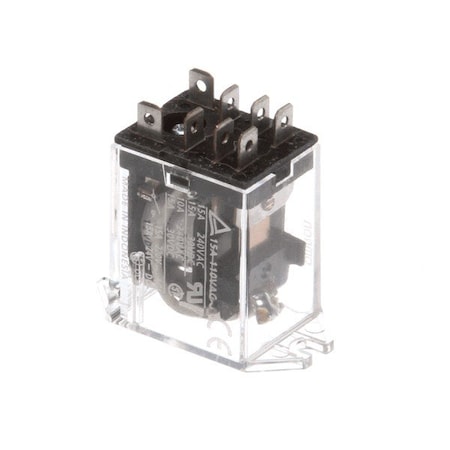 Alto-Shaam Relay, 12Vdc, 15A, 8 Pinssq Uare Base Type, Spdt RL-33930